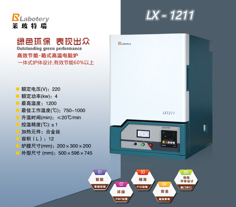 箱式高溫電阻爐細節